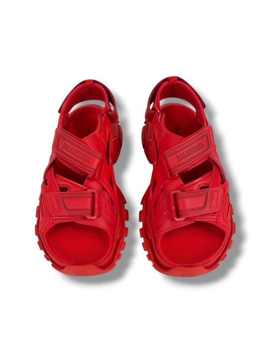 Balenciaga Track Sandal Full Red 42 Magic Tape Sandals main image 7